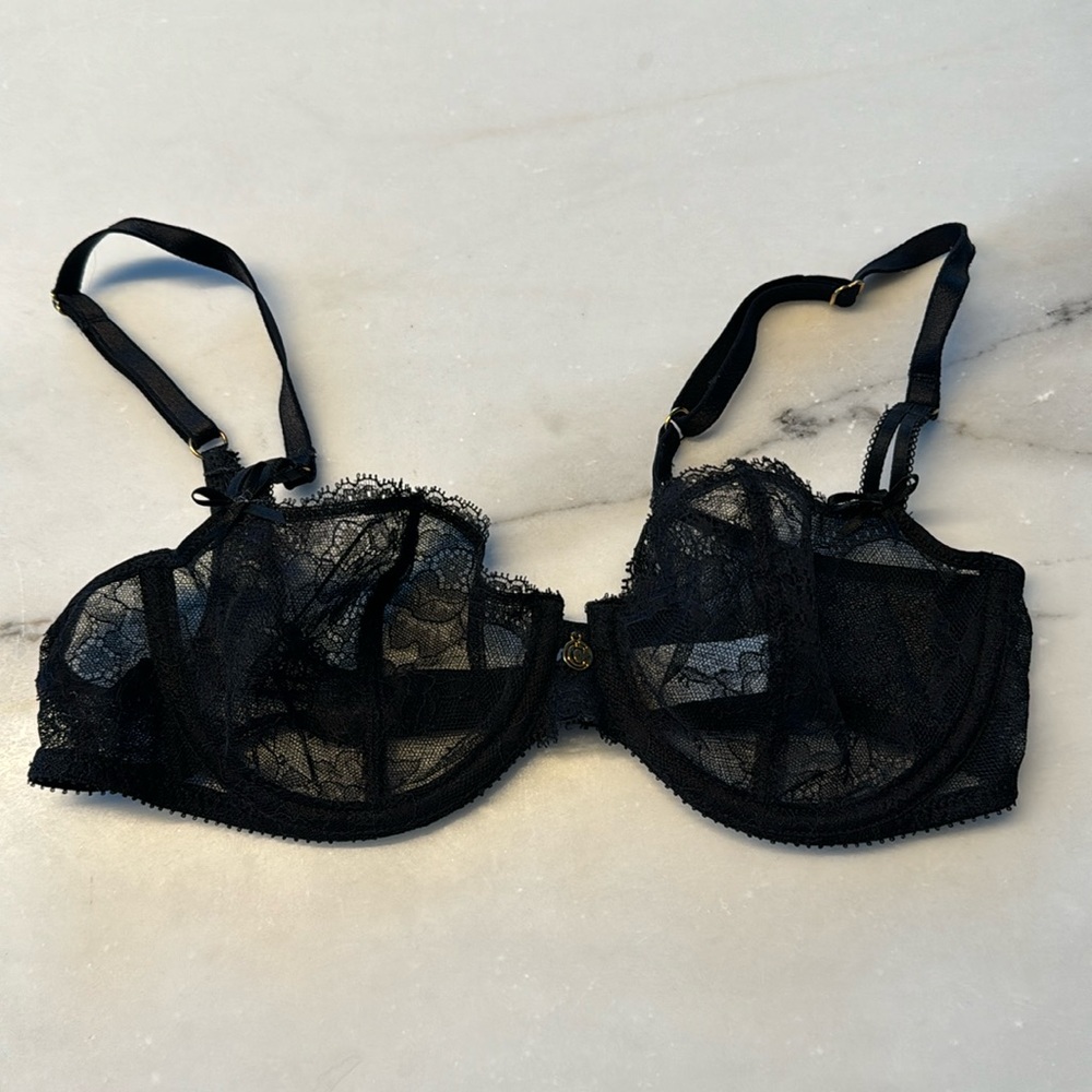 Chantelle Black Lace Underwire Bra